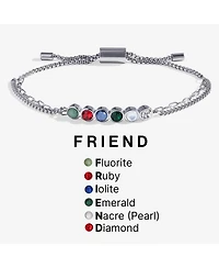 Alex and Ani Friend Hidden Message Acrostic Bolo Bracelet