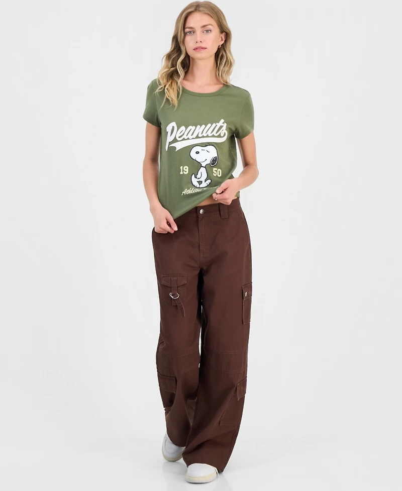 Peanuts Juniors' Snoopy Graphic T-Shirt