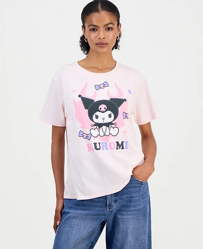 Sanrio Juniors' Kuromi Graphic T-Shirt