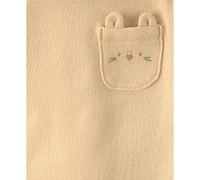 Carter's Baby Girls' and Boys' Critter Short-Sleeve Bodysuits, 5-Pack
