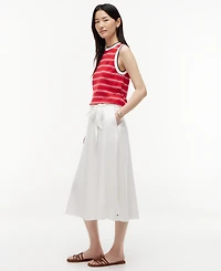 Tommy Hilfiger Women's Belted Midi Skirt