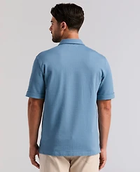 Cubavera Men's Short-Sleeve Seersucker Knit Shirt