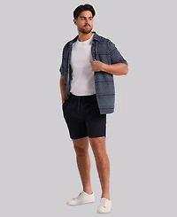 Cubavera Men's 7" Drawstring Seersucker Short