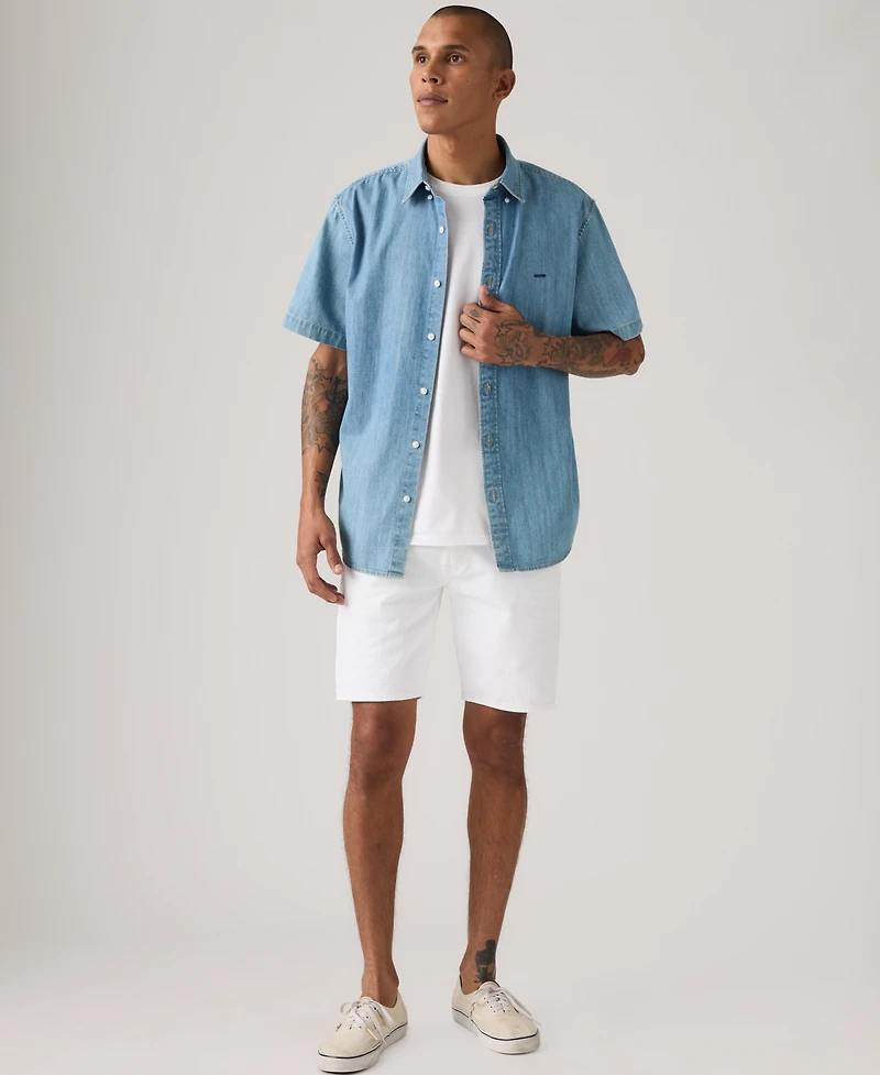 Levi's Men's 501 Original Hemmed Stretch 9" Jean Shorts