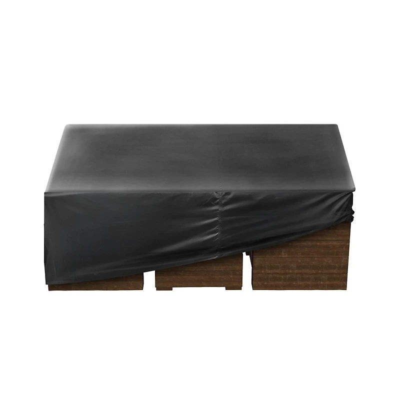 Sugift Waterproof Patio Furniture Cover 94x94x28 in Square Outdoor Table Chair Cover