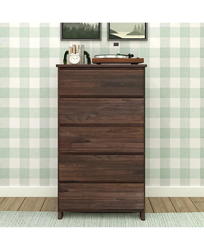 Max and Lily Farmhouse 5 Drawer Dresser.