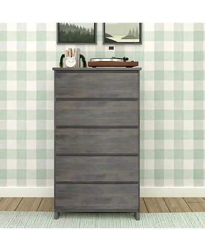 Max and Lily Farmhouse 5 Drawer Dresser.