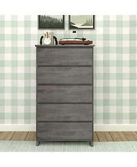 Max and Lily Farmhouse 5 Drawer Dresser.