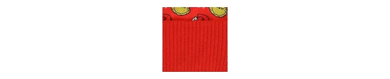 The Grinch Boys All-Over Character Print Youth 2-Piece Knit Beanie and Gloves Set