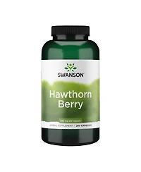 Swanson Hawthorn Berry Antioxidant, Circulation Support 250 Capsules, 565 Miligram Each