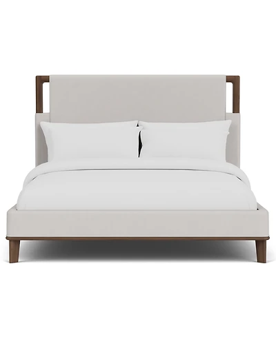 Amelie 62" Wood Upholstered Queen Bed