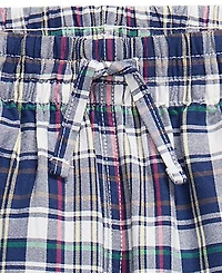 Polo Ralph Lauren Boys' 8-20 Big Fit Plaid Cotton Oxford Shorts