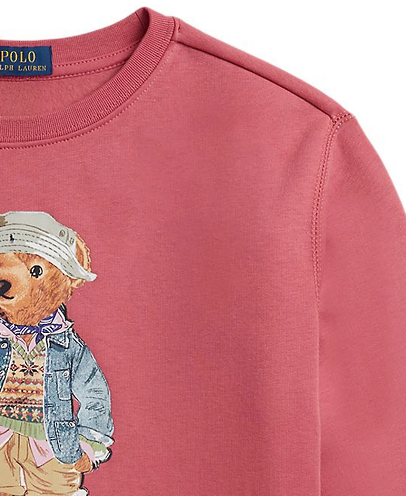 Polo Ralph Lauren Boys' 8-20 Bear Fleece Sweatshirt