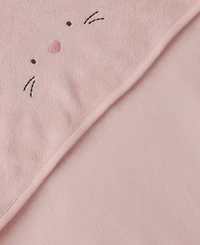 Carter's Baby Girls' Bunny Terry Towels, 2-Pack
