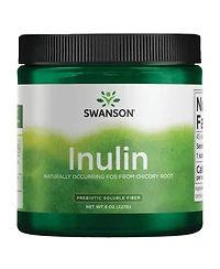 Swanson Inulin Prebiotic Soluble Fiber Powder for Digestive Health qualityly Occurring Fos from Chicory Root Supporting Gut Performance 8 Ounce