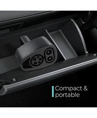 Lectron Ccs1 to Nacs Adapter for Tesla Model S, 3, X, Y (500A 500V) - for Tesla Owners Only - Fast Charge Your Tesla with CCS Chargers (Black)