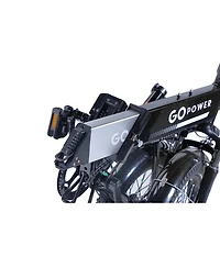 GoPowerBike GoCurv Folding Electric Bike 20MPH Max Speed and 500W Motor