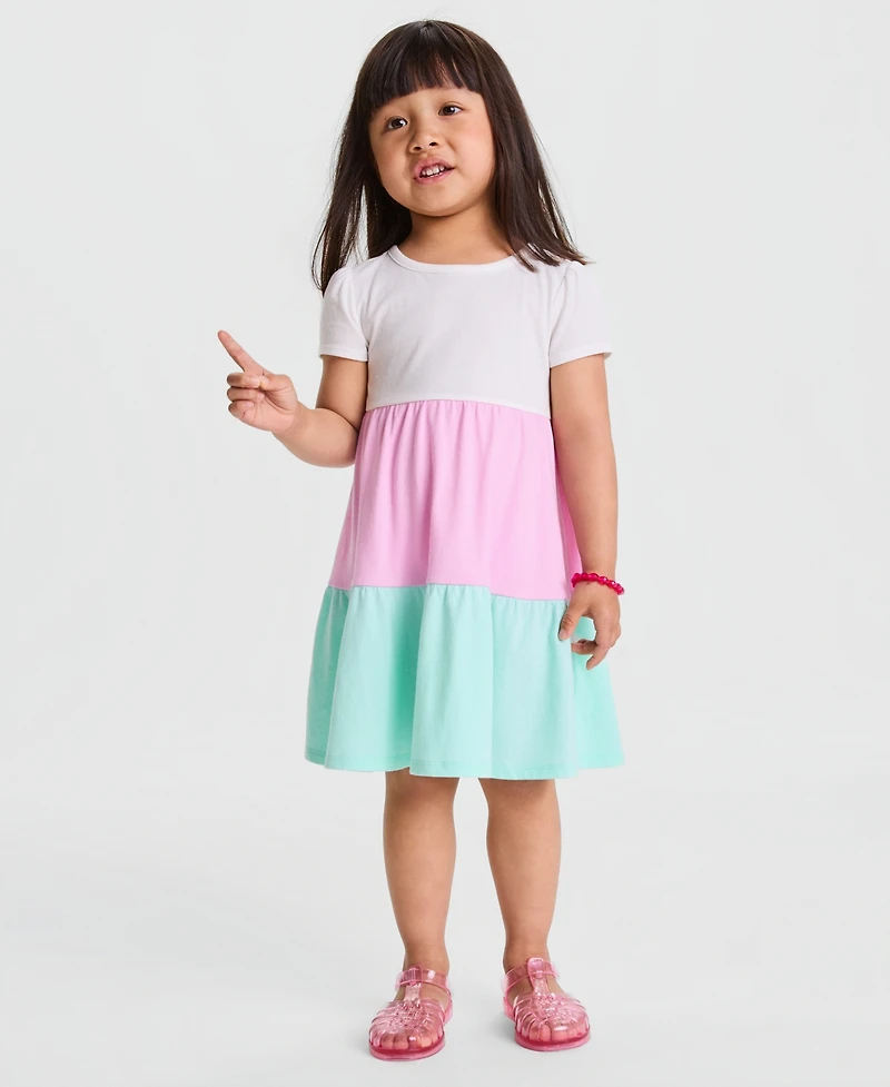 Epic Threads Baby and Toddler Girls' Color-block Dress, Macy's Exclusive