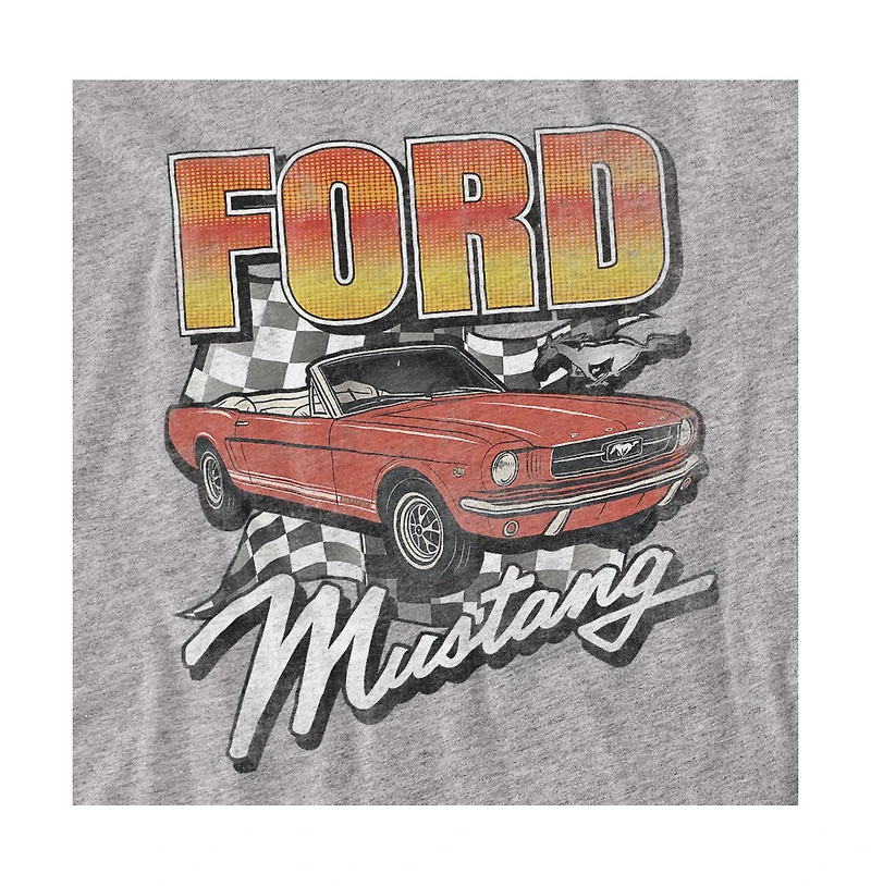 Mustang Men's Ford 289 Checkered Flag T-Shirt
