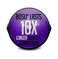 Bosu 72-10850 Home Gym Equipment The Original Balance Trainer 65 cm Diameter, Black and Purple