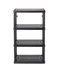 Gracious Living 4 Shelf Fixed Height Medium Duty Storage Unit