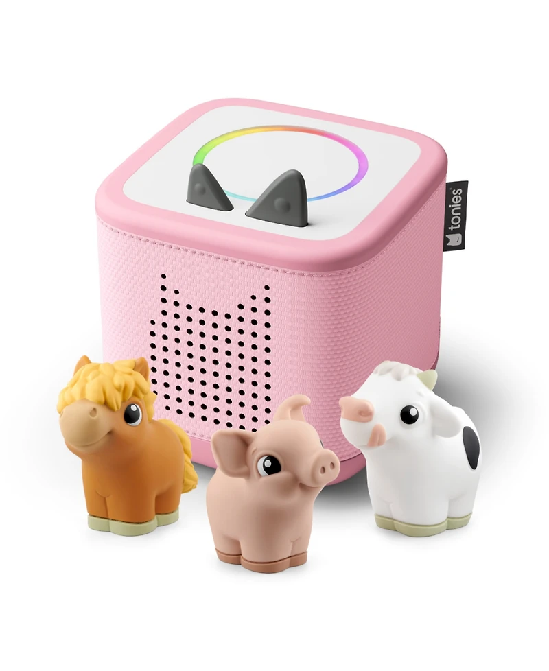 Tonies Toniebox 2 Cloud Pink Starter Set My First Tonies Farm Set