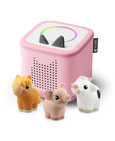 Tonies Toniebox 2 Cloud Pink Starter Set My First Tonies Farm Set