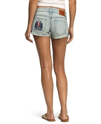 Lucky Brand Women's Legend Low-Rise Coca Cola Shorts