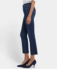 Nydj Petite Sheri Slim Ankle Jeans with Rolled Cuffs and Lift Tuck Technology