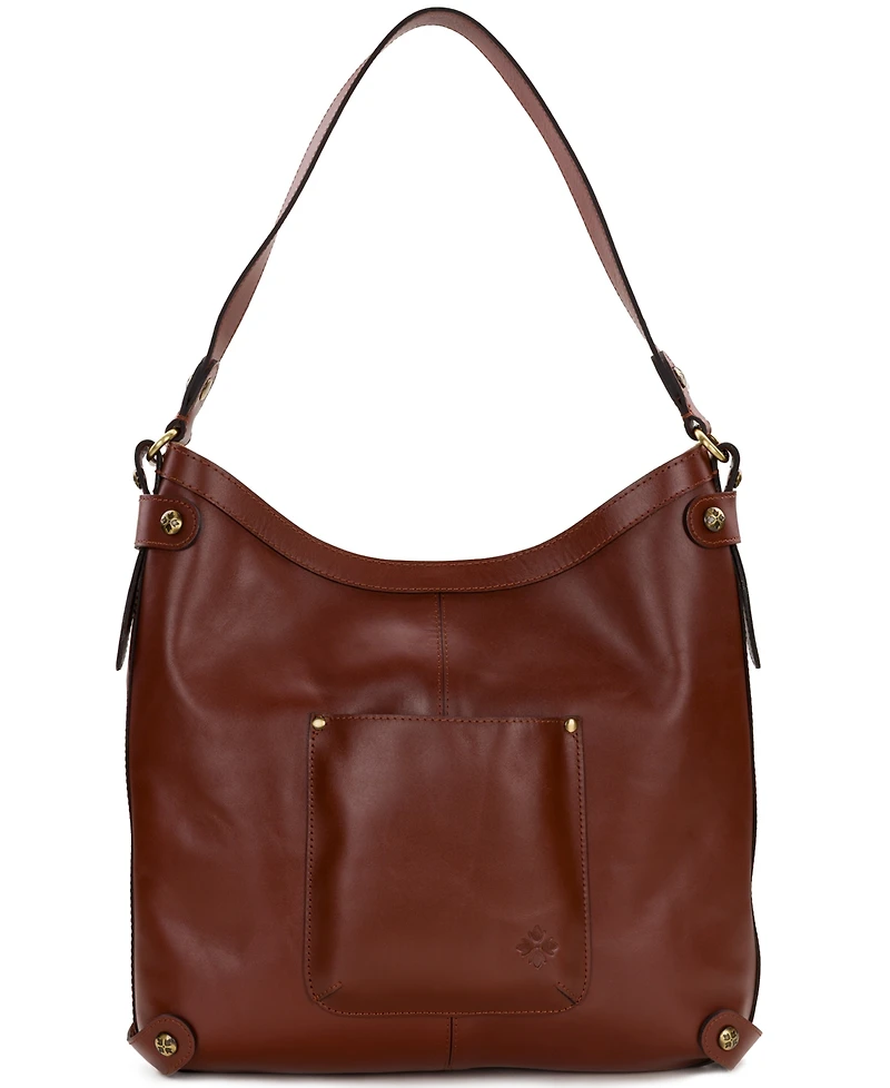 Patricia Nash Lyana Large Slouchy Leather Shoulder Handbag
