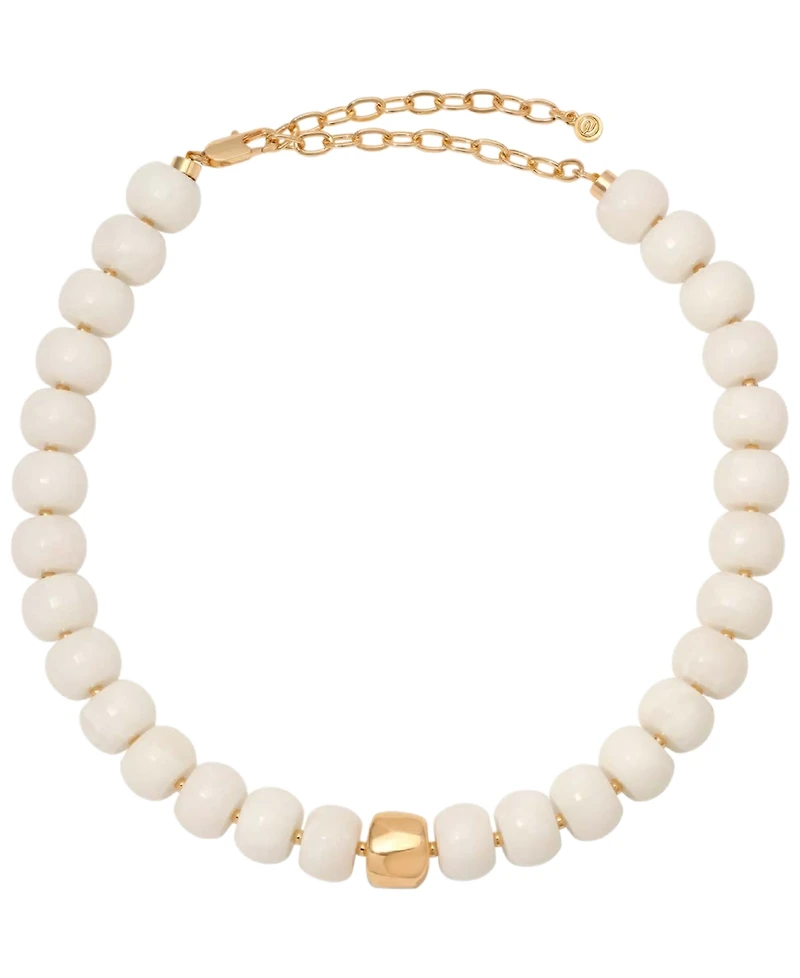 Ettika 18k Gold-Plated Power Bead Statement Necklace