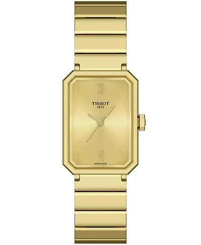 Tissot Women's Gold Stainless Steel Bracelet Watch, 21.80mm