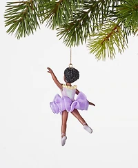 Holiday Lane Purple Ballerina Ornament, Macy's Exclusive