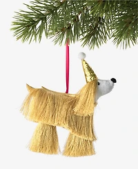 Holiday Lane Beauty Boom Fringe Poodle Ornament, Macy's Exclusive