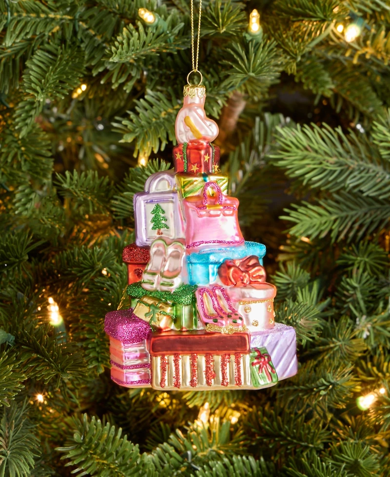 Holiday Lane Beauty Boom Gifts Tree Ornament, Macy's Exclusive