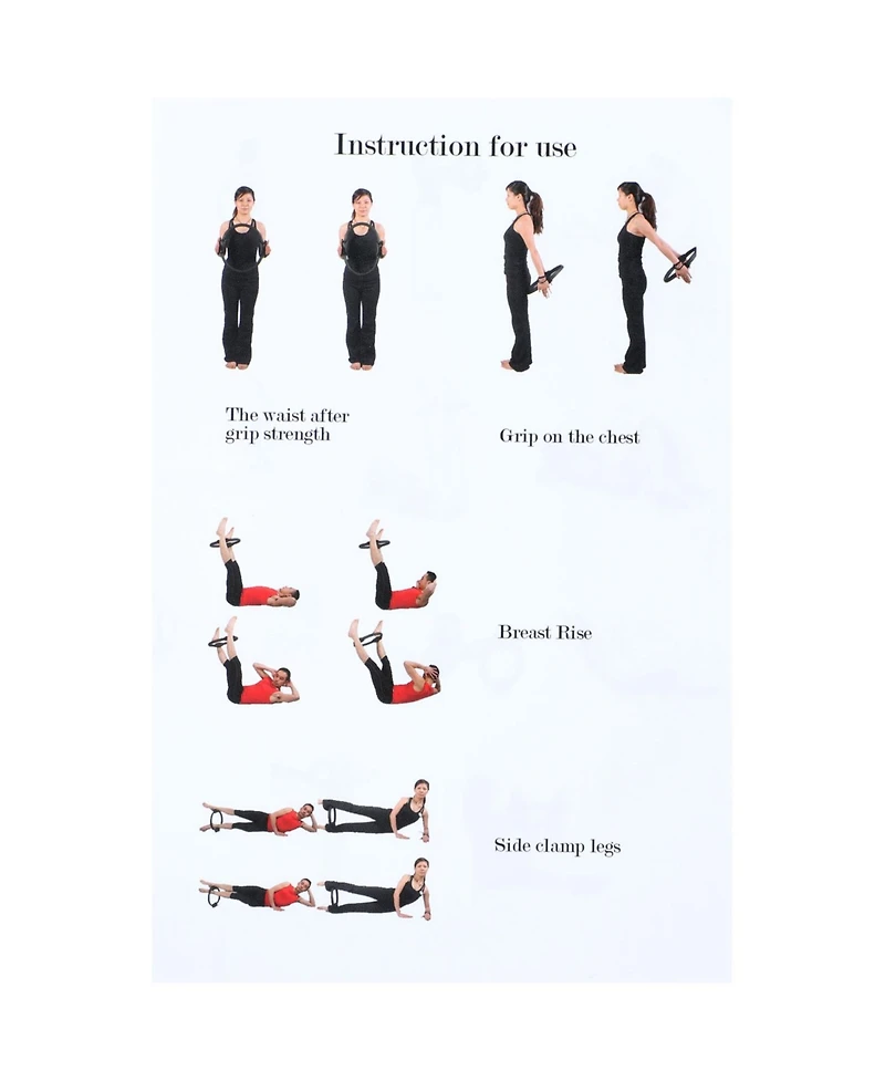 HolaHatha Pilates Ring Cardio Strength Workout Equipment forToning