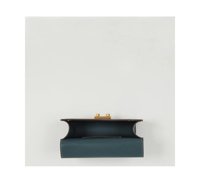 Susu Top Handle Leather Crossbody Bag Small Purse