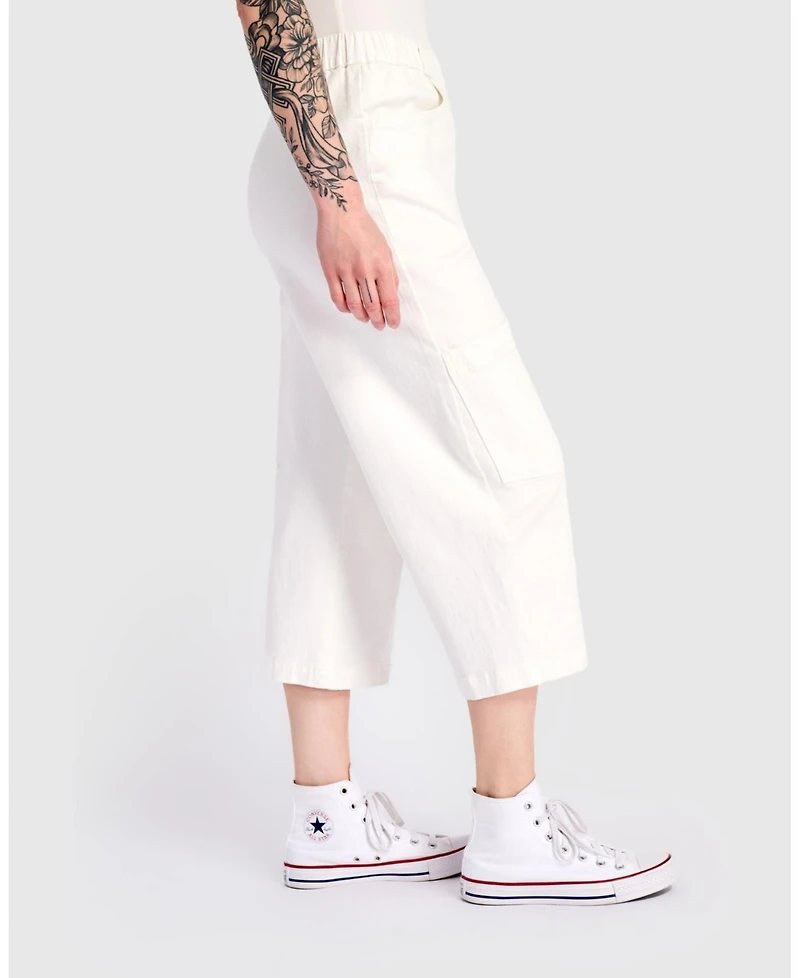 Alembika Women's Twill Palma Capri Pants