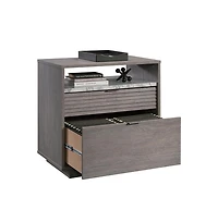 Sauder East Rock File Cabinet, Ashen Oak finish
