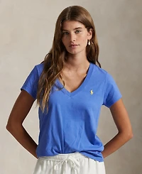 Polo Ralph Lauren Women's V-Neck Short-Sleeve T-Shirt