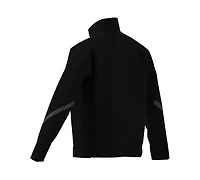 adidas Boys' 6-20 Woven Travel Cover Up Full-Zip Jacket