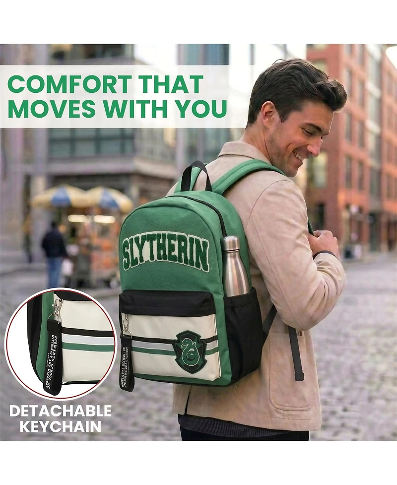 Harry Potter Slytherin Crest 16.5 inch Adult Backpack