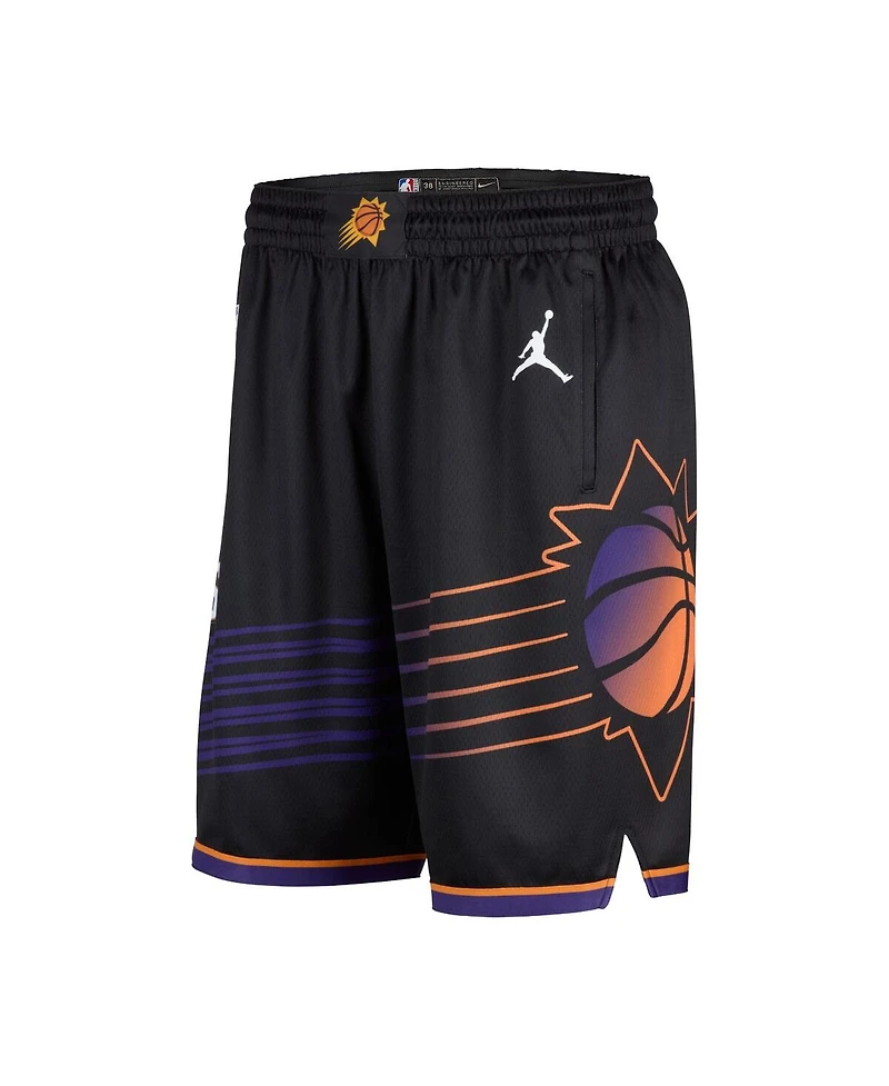 Jordan Men's Black Phoenix Suns 2024/25 Swingman Shorts - Statement Edition