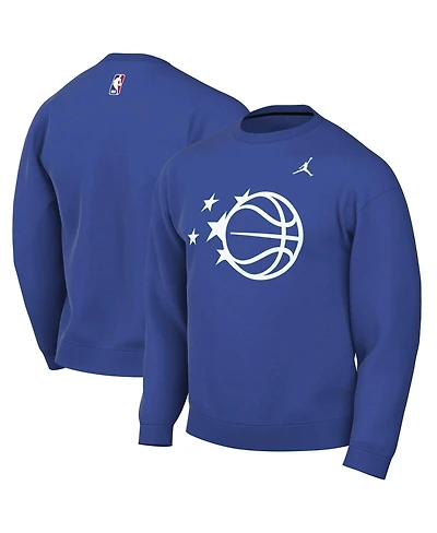 Jordan Men's Blue Orlando Magic Statement Edition Sweatshirt