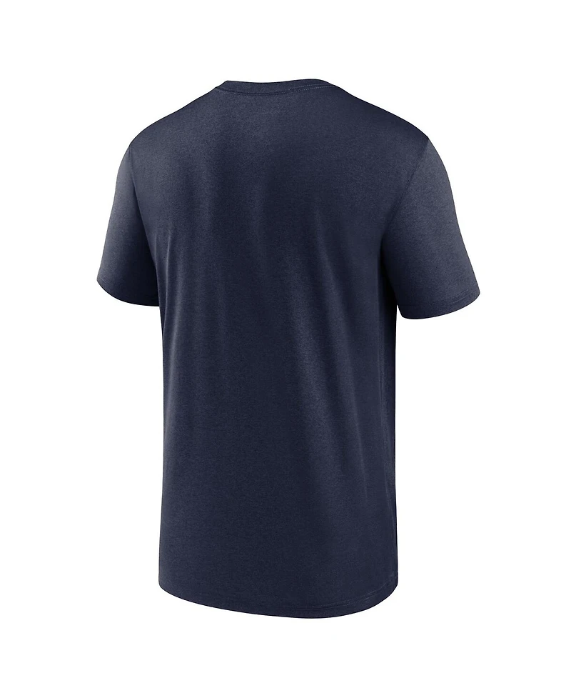 Nike Men's Navy Auburn Tigers 2025 Sideline Small Logo Legend Dri-fit T-Shirt