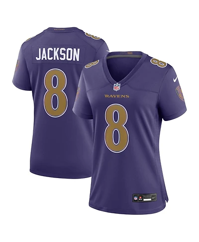 Nike Women's Lamar Jackson Purple Baltimore Ravens Alternate Game Jersey
