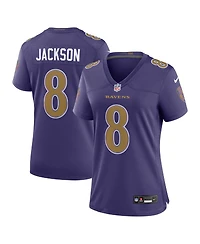 Nike Women's Lamar Jackson Purple Baltimore Ravens Alternate Game Jersey