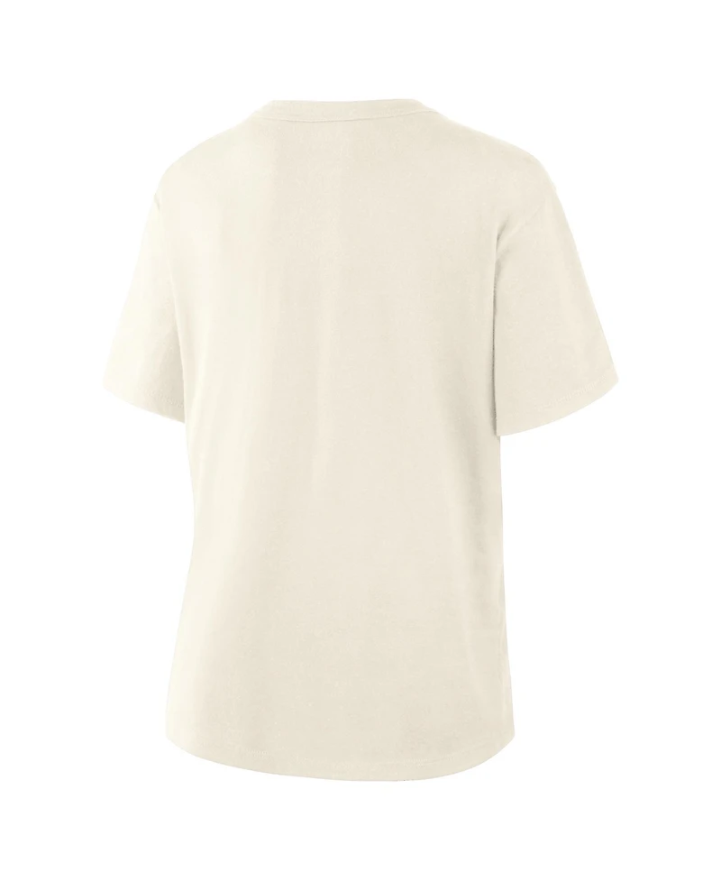 Fanatics Women's Cream Detroit Lions Dove Legacy T-Shirt