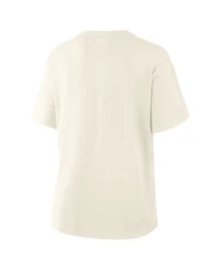 Fanatics Women's Cream Detroit Lions Dove Legacy T-Shirt
