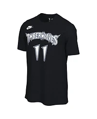 Nike Men's and Women's Naz Reid Black Minnesota Timberwolves Name Number T-Shirt - Classic Edition
